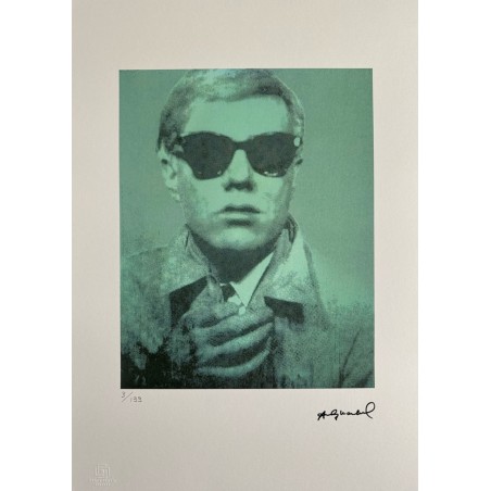 Andy Warhol Lithograph Offset 199 Ex. Numbered 29.7 x 42 cm Signature Certificate