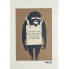 Banksy Lithograph Offset 199 Ex. Numbered 29.7 x 42 cm Signature Certificate