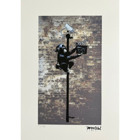 Banksy Lithograph Offset 199 Ex. Numbered 29.7 x 42 cm Signature Certificate