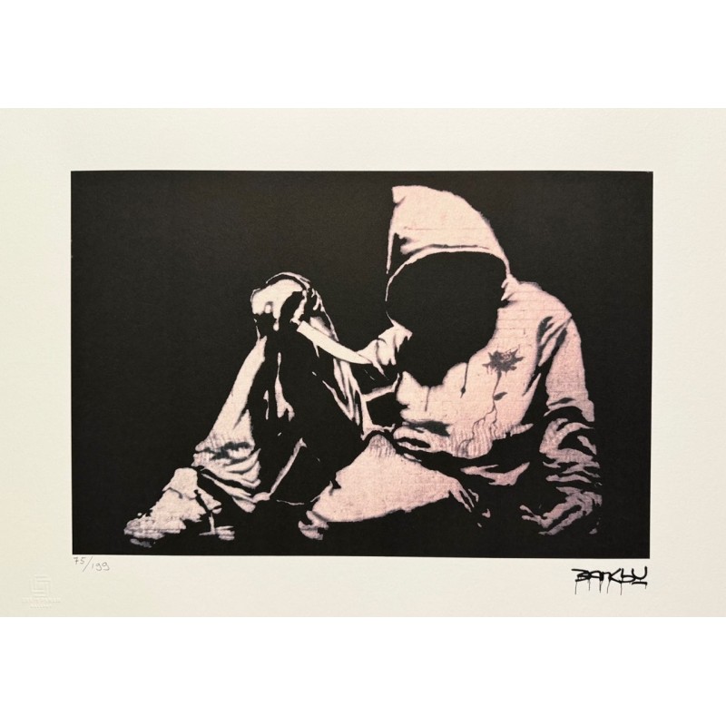 Banksy Lithograph Offset 199 Ex. Numbered 29.7 x 42 cm Signature Certificate