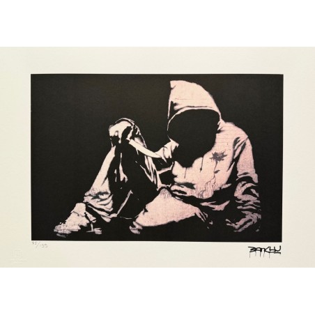 Banksy Lithograph Offset 199 Ex. Numbered 29.7 x 42 cm Signature Certificate