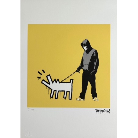 Banksy Lithograph Offset 199 Ex. Numbered 29.7 x 42 cm Signature Certificate