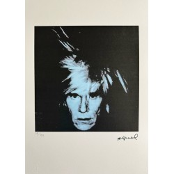 Andy Warhol Lithograph Offset 199 Ex. Numbered 29.7 x 42 cm Signature Certificate