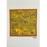 Keith Haring Lithograph Offset 199 Ex. Numbered 29.7 x 42 cm Signature Certificate