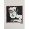 Keith Haring Lithograph Offset 199 Ex. Numbered 29.7 x 42 cm Signature Certificate