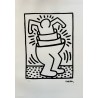 Keith Haring Lithograph Offset 199 Ex. Numbered 29.7 x 42 cm Signature Certificate