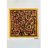 Keith Haring Lithograph Offset 199 Ex. Numbered 29.7 x 42 cm Signature Certificate