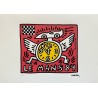 Keith Haring Lithograph Offset 199 Ex. Numbered 29.7 x 42 cm Signature Certificate