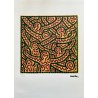 Keith Haring Lithograph Offset 199 Ex. Numbered 29.7 x 42 cm Signature Certificate