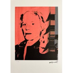 Andy Warhol Lithograph Offset 199 Ex. Numbered 29.7 x 42 cm Signature Certificate