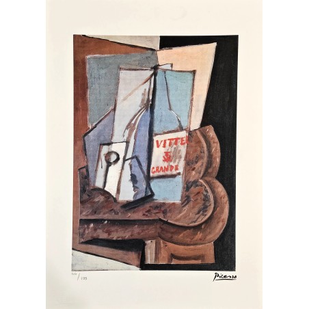 Pablo Picasso Lithograph Offset 199 Ex. Numbered 29.7 x 42 cm Signature Certificate