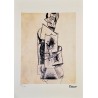 Pablo Picasso Lithograph Offset 199 Ex. Numbered 29.7 x 42 cm Signature Certificate