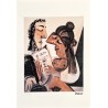 Pablo Picasso Lithograph Offset 199 Ex. Numbered 29.7 x 42 cm Signature Certificate