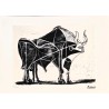 Pablo Picasso Lithograph Offset 199 Ex. Numbered 29.7 x 42 cm Signature Certificate