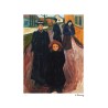 Edvard Munch Lithograph Offset 199 Ex. Numbered 29.7 x 42 cm Signature Certificate