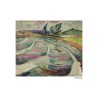 Edvard Munch Lithograph Offset 199 Ex. Numbered 29.7 x 42 cm Signature Certificate