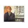 Edvard Munch Lithograph Offset 199 Ex. Numbered 29.7 x 42 cm Signature Certificate