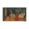 Edvard Munch Lithograph Offset 199 Ex. Numbered 29.7 x 42 cm Signature Certificate