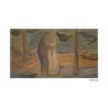 Edvard Munch Lithograph Offset 199 Ex. Numbered 29.7 x 42 cm Signature Certificate