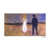 Edvard Munch Lithograph Offset 199 Ex. Numbered 29.7 x 42 cm Signature Certificate