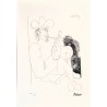 Pablo Picasso Lithograph Offset 199 Ex. Numbered 29.7 x 42 cm Signature Certificate