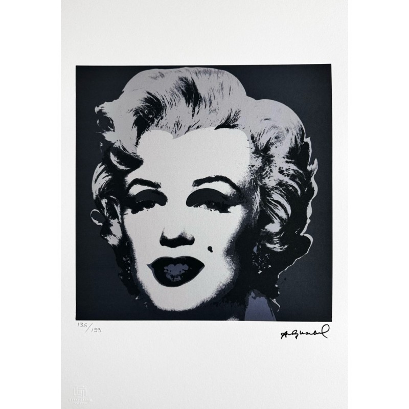 Andy Warhol Lithograph Offset 199 Ex. Numbered 29.7 x 42 cm Signature Certificate