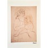 Pablo Picasso Lithograph Offset 199 Ex. Numbered 29.7 x 42 cm Signature Certificate