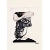 Pablo Picasso Lithograph Offset 199 Ex. Numbered 29.7 x 42 cm Signature Certificate