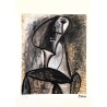 Pablo Picasso Lithograph Offset 199 Ex. Numbered 29.7 x 42 cm Signature Certificate