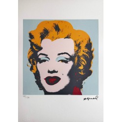 Andy Warhol Lithograph Offset 199 Ex. Numbered 29.7 x 42 cm Signature Certificate