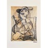 Pablo Picasso Lithograph Offset 199 Ex. Numbered 29.7 x 42 cm Signature Certificate