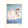 Pablo Picasso Lithograph Offset 199 Ex. Numbered 29.7 x 42 cm Signature Certificate