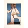 Pablo Picasso Lithograph Offset 199 Ex. Numbered 29.7 x 42 cm Signature Certificate