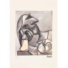 Pablo Picasso Lithograph Offset 199 Ex. Numbered 29.7 x 42 cm Signature Certificate