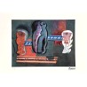 Pablo Picasso Lithograph Offset 199 Ex. Numbered 29.7 x 42 cm Signature Certificate