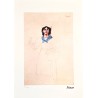 Pablo Picasso Lithograph Offset 199 Ex. Numbered 29.7 x 42 cm Signature Certificate