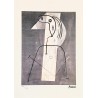 Pablo Picasso Lithograph Offset 199 Ex. Numbered 29.7 x 42 cm Signature Certificate