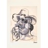 Pablo Picasso Lithograph Offset 199 Ex. Numbered 29.7 x 42 cm Signature Certificate