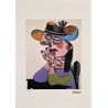 Pablo Picasso Lithograph Offset 199 Ex. Numbered 29.7 x 42 cm Signature Certificate