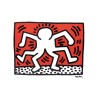 Keith Haring Lithograph Offset 199 Ex. Numbered 29.7 x 42 cm Signature Certificate