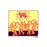 Keith Haring Lithograph Offset 199 Ex. Numbered 29.7 x 42 cm Signature Certificate