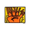 Keith Haring Lithograph Offset 199 Ex. Numbered 29.7 x 42 cm Signature Certificate