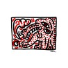 Keith Haring Lithograph Offset 199 Ex. Numbered 29.7 x 42 cm Signature Certificate