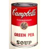 Andy Warhol Campbells Soup Green Pea 890 x 585 mm