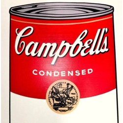 Andy Warhol Campbells Soup Green Pea 890 x 585 mm