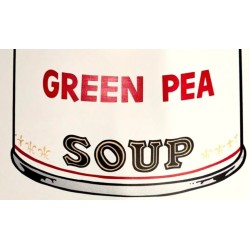 Andy Warhol Campbells Soup Green Pea 890 x 585 mm