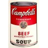 Andy Warhol Campbells Soup Beef 890 x 585 mm