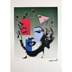 Andy Warhol Lithograph Offset 199 Ex. Numbered 29.7 x 42 cm Signature Certificate