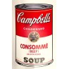 Andy Warhol Campbells Soup Consomme 890 x 585 mm