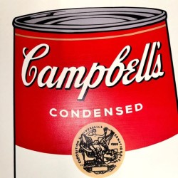 Andy Warhol Campbells Soup Onion 890 x 585 mm